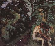 Edvard Munch Comfort painting